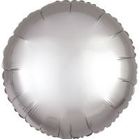 Product Foil balloon circle grey