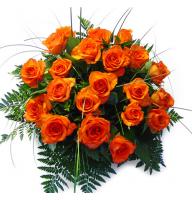 Bouquet Orange roses by the piece