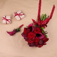 Order the scarlet wedding flowers | Delivery