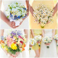 Daisy wedding bouquet